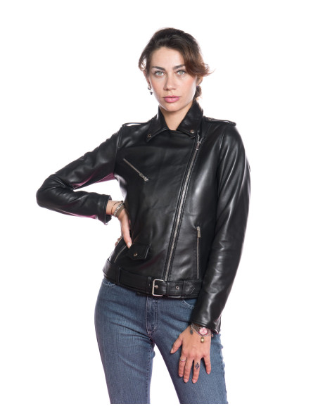 Karen - Women's Black Perfecto