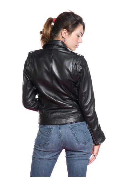 Karen - Women's Black Perfecto