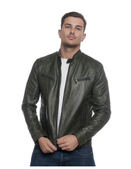 Lawson - Giacca Nabuk da Uomo in Vera Pelle | Michelangelo Collezioni | Artigianalità Made in Italy