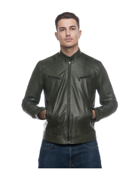 Lawson - Giacca Nabuk da Uomo in Vera Pelle | Michelangelo Collezioni | Artigianalità Made in Italy