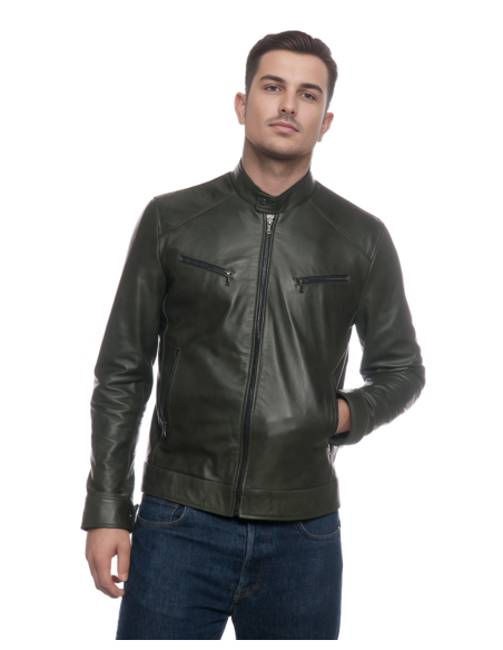 Lawson - Giacca Nabuk da Uomo in Vera Pelle | Michelangelo Collezioni | Artigianalità Made in Italy