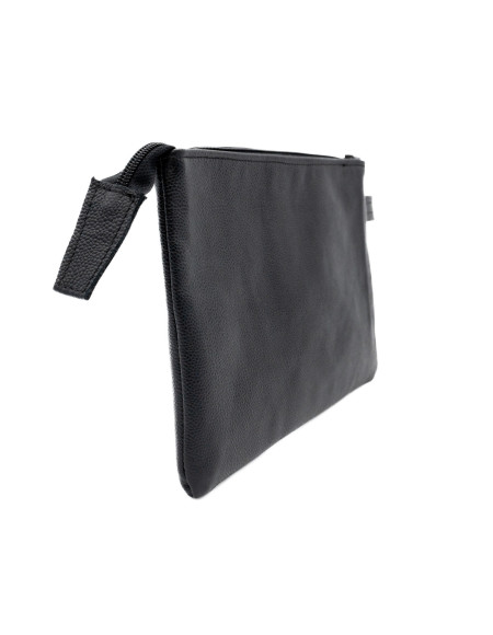 Checco Bis - Black Men's Clutch Bag Genuine leather 2