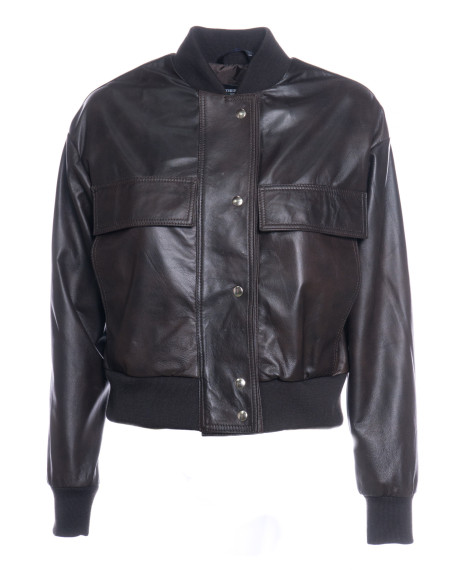 Fede - Bomber Testa di Moro Donna in Vera Pelle | Michelangelo Collezioni | Artigianalità Made in Italy
