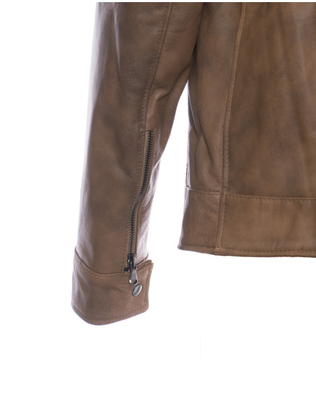 Lawson - Giacca Cuoio da Uomo in Vera Pelle | Michelangelo Collezioni | Artigianalità Made in Italy