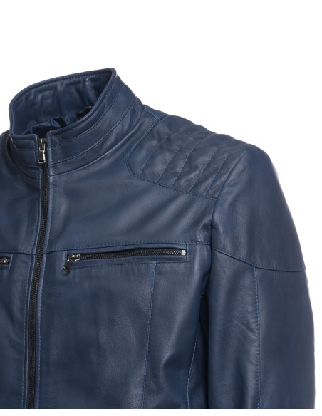 Lawson - Men’s Leather Jacket Black