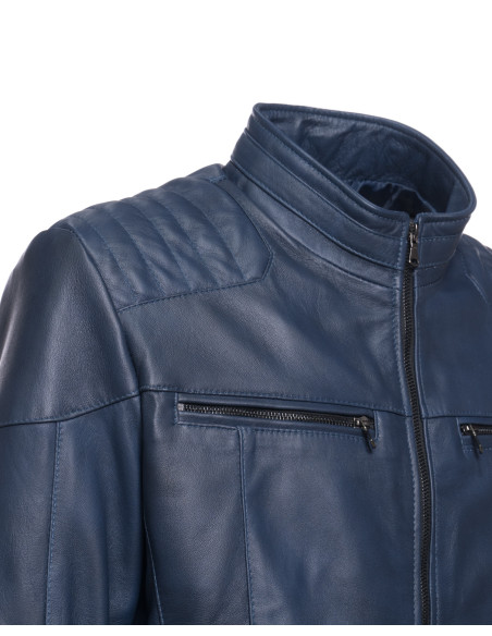 Lawson - Men’s Leather Jacket Black