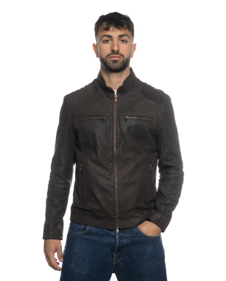 Lawson - Men’s Leather Jacket Black